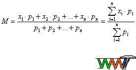 Media aritmetica ponderata